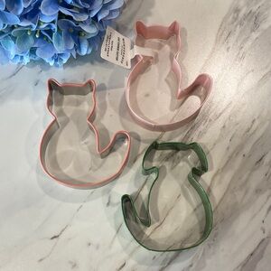 Wondershop Cat and Dog Shaped Cookie Cutters